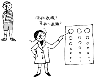 6 仮性近視 偽近視 のときでもメガネをかけた方がよいですか メガネのかしこい使い方 目についての健康情報 公益社団法人 日本眼科医会