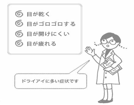 ドライアイに多い症状